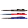 Balpen Quantore drukknop rood medium