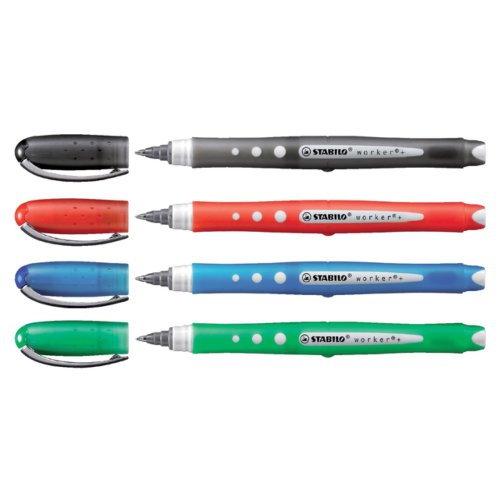 Rollerpen Stabilo Worker Colorful 2019 46 Zwart stabilo kopen in de aanbieding