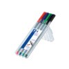 Fineliner Staedtler Triplus 334 assorti 0.3mm 4 stuks