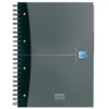 Collegeblok Oxford Office Essentials Europeanbook A4+ 4-gaats 120 vel assorti