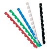 Bindrug GBC 6mm 21rings A4 blauw 100stuks