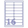 Etiket Avery L7162-250 99.1x33.9mm wit 4000 etiketten