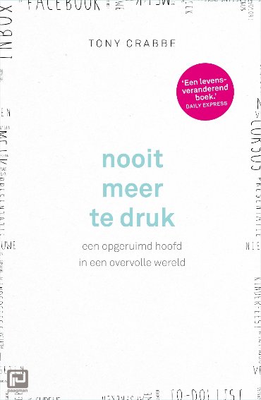 Nooit meer te druk