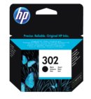 Inktcartridge HP F6U66AE 302 zwart