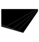Foamboard 50x70cm 2-zijdig 5mm zwart