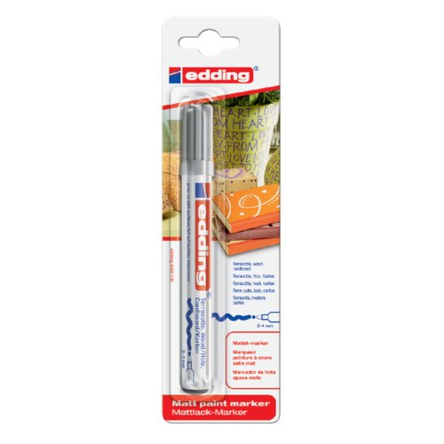 Viltstift Edding 4000 Decomarker Rond Zilver 2 4Mm edding kopen in de aanbieding Viltstift Edding 4000 Decomarker Rond Zilver 2 4Mm edding kopen in de aanbieding