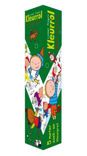 Kleurrol Rik en de Kerstman - Rik
