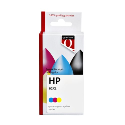 Inkcartridge Quantore Hp C2P07Ae 62Xl Kleur hp kopen in de aanbieding Inkcartridge Quantore Hp C2P07Ae 62Xl Kleur hp kopen in de aanbieding