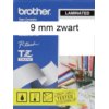 Labeltape Brother P-touch TZe-221 standaard 9mm zwart op wit
