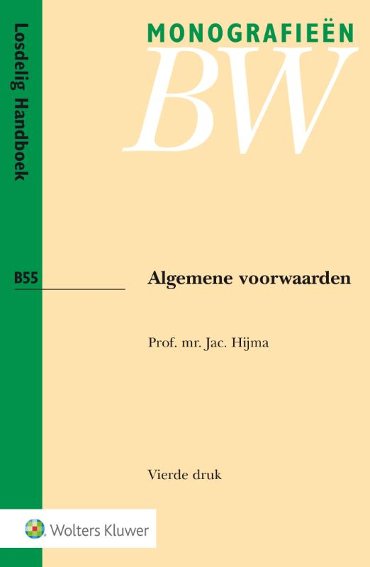 Algemene voorwaarden - Monografieen BW