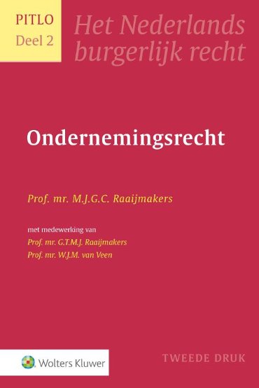 Ondernemingsrecht - Pitlo