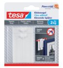 Klevende spijker tesa® behang en pleisterwerk 2kg wit 2 stuks