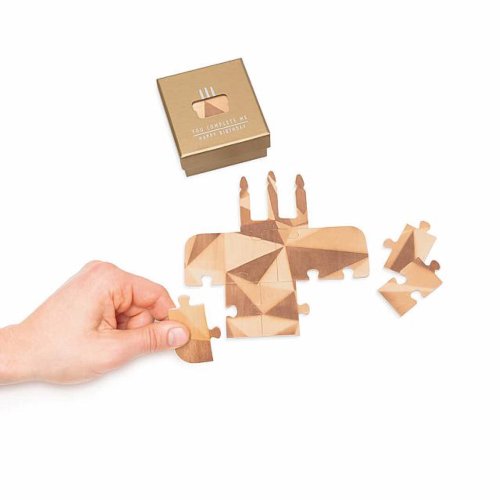 Luckies You Complete Me Houten Puzzel Taart Goud luckies kopen in de aanbieding