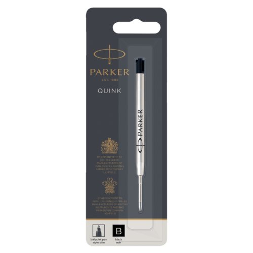 Balpenvulling Parker Quink Zwart Breed Op Blister parker kopen in de aanbieding