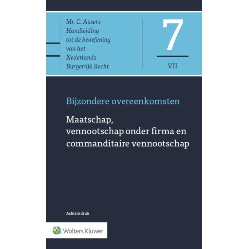 Wolters Kluwer Asser 7 Vii Maatschap Vennootschap Onder Firma En Commanditaire Prof Mr M Van Olffen wolters kluwer kopen in de aanbieding Wolters Kluwer Asser 7 Vii Maatschap Vennootschap Onder Firma En Commanditaire Prof Mr M Van Olffen wolters kluwer kopen in de aanbieding