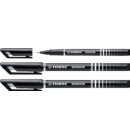 Stabilo sensor 189 fineliner zwart
