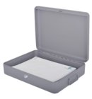 Documentenkist Pavo 370x280x90mm donkergrijs