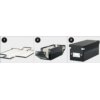 Opbergdoos Leitz Click & Store WOW middel gerecycled karton 281x200x370mm ijsblauw