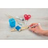 Viltstift edding 400 rond 1mm zwart blister à 4 stuks
