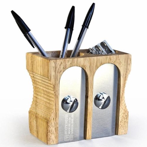Suck Uk Pennenbak Puntenslijper Deluxe Licht Hout suck uk kopen in de aanbieding Suck Uk Pennenbak Puntenslijper Deluxe Licht Hout suck uk kopen in de aanbieding