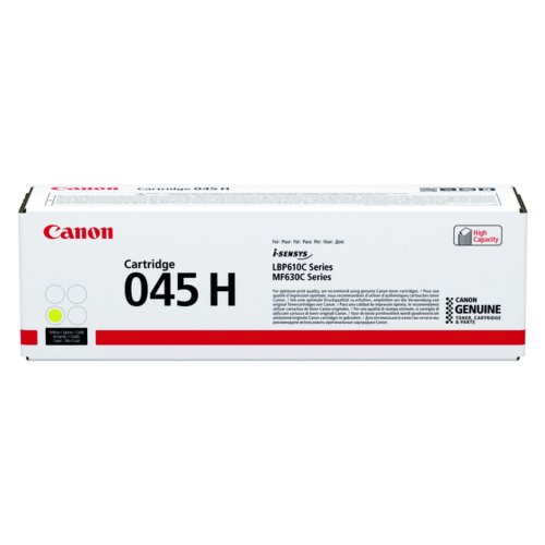 Tonercartridge Canon 045H Geel Hc canon kopen in de aanbieding