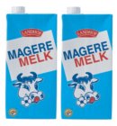 Melk Landhof mager houdbaar 1 liter