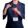 Textielkoord Durable 8137 met karabijnhaak zwart
