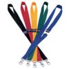 Textielkoord Durable 8137 met karabijnhaak zwart