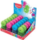 Puntenslijper Maped Loopy 1gaats met gum display á 24 stuks assorti