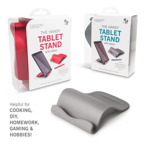 The Handy Tablet Stand Grey veltman distributie stationery kopen in de aanbieding