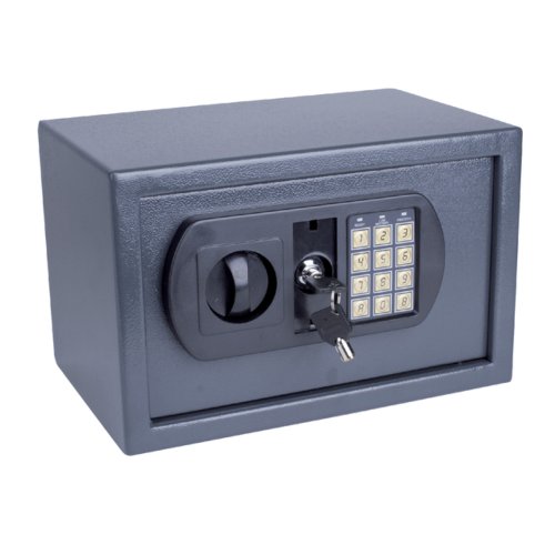 Kluis Pavo 350X250X250Mm Elektronisch Donkergrijs pavo kopen in de aanbieding