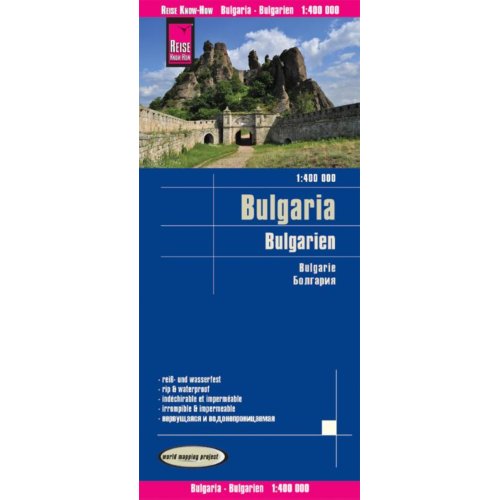 62Damrak Reise Know How Landkarte Bulgarien 1 400 000 62damrak kopen in de aanbieding