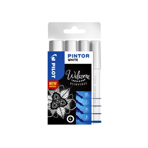 Viltstift Pilot Pintor Wit Etui Breedtes pilot kopen in de aanbieding