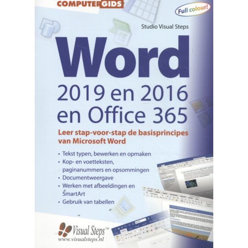 Computergids Word 2019 2016 En Office 365 Computergidsen Studio Visual Steps visual steps kopen in de aanbieding Computergids Word 2019 2016 En Office 365 Computergidsen Studio Visual Steps visual steps kopen in de aanbieding