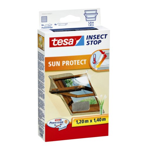 Insectenhor Tesa 55924 Voor Dakraam 1 2X1 4M Zwart tesa kopen in de aanbieding
