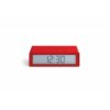 Lexon Flip Travel lcd wekker rood