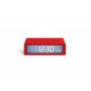 Lexon Flip Travel lcd wekker rood