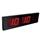 Wandklok Perel met LED display