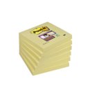 Memoblok Post-it 654 Super Sticky 76x76mm geel