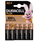 Batterij Duracell Plus 6xAA