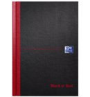 Notitieboek Oxford Black n' Red A5 96vel lijn
