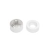 Papercliphouder MAUL Pro magnetisch Ø73mmx60mm wit