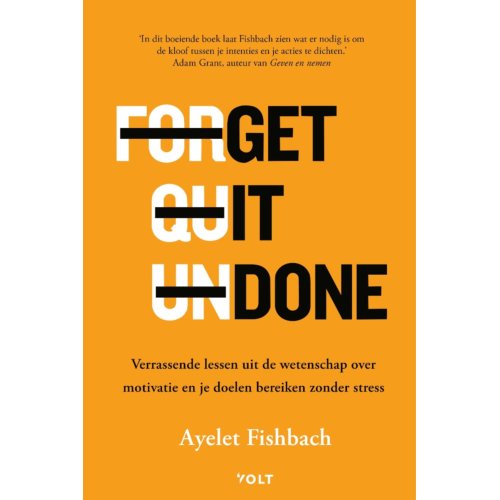 Singel Uitgeverijen Get It Done - Ayelet Fishbach