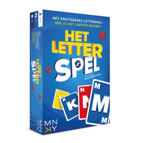 MNKY Entertainment Letterspel - Kaartspel