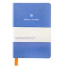 A-Journal adresboekje, formaat 17 x 12 cm., kleur lavendel blauw