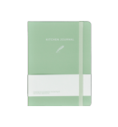 A-Journal kitchen journal, formaat 16 x 21,5 cm., kleur zacht groen 