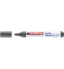 Viltstift edding 4500 textiel rond 2-3mm grijs