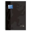 Notitieboek Oxford Classic Europeanbook A4+ 4-gaats ruit 5x5mm 80vel zwart
