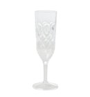 Rice acryl champagneglas medium doorzichtig