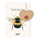Blossombs bloembommetje hanger - Bee my valentine